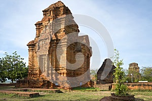 Ancient Cham tower near Phan Thiet