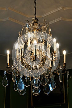 An ancient chandelier