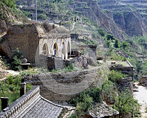 Ancient Chines house-cave group(3)