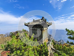 Ancient Chinese Architecture: Temple Architecture in Wudang Mountain,  Shiyan City photo