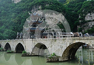 Ancient chinese bridge