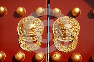 Ancient chinese door