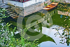 Ancient Chinese Pagoda Reflection Garden Humble Administrator Suzhou China