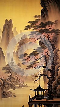 Ancient Chinese Traditional Landscape Painting
