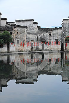 Ancient chinese village in south china, hongcun