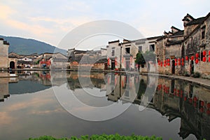 Ancient chinese village in south china, hongcun