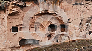 Ancient Christian churches in the rocks of Cappadocia. Turkey.