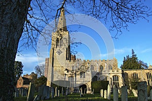 Ancient Church of St Mary`s in Buckden, Cambridgeshire
