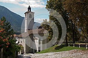 Ancient Church in Feltre, Veneto, Italy