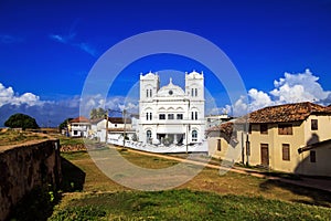 Ancient Church in Fort Gale at Sri Lanka