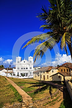 Ancient Church in Fort Gale at Sri Lanka