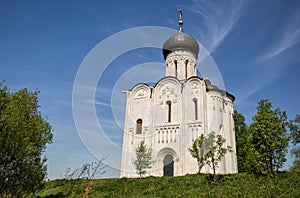 Ancient church of Intercession on Nerl River