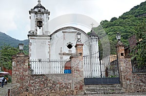 Ancient church in Malinalco