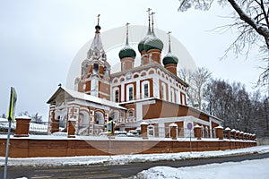 The ancient church of Michael the Archangel (1657-1682). Yaroslavl photo