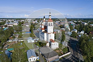 Ancient church in the name of the Entry of the Lord into Jerusalem. Totma. Vologda region, Russia