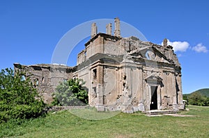 Ancient Church ruined of San Bonaventura, Canale Monterano, central It photo