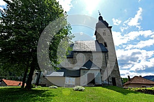 Catholic Church of St. John the Baptist, Liptovsky Jan, Janska dolina, Slovakia