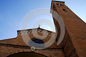 Ancient church of St. Nicholas in Padua in Veneto (Italy)