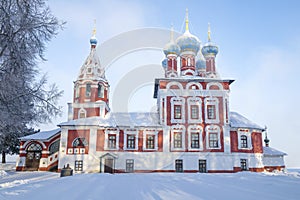 The ancient church of Tsarevich Dimitri on the Blood. Uglich