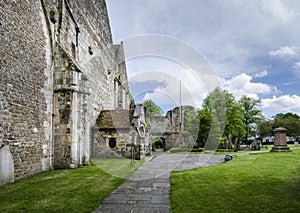 Ancient Church at Winchelsea, East Sussex, UK