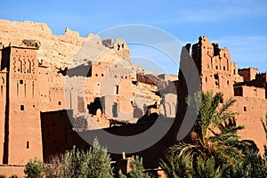 Ancient city of ait benhaddou, morocco photo