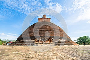 Ancient City of Anuradhapura, Jetvanarama Dagoba, Sri Lanka, Asia