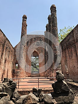 Ancient city of Ayutthaya the second capital of the Siamese Kingdom