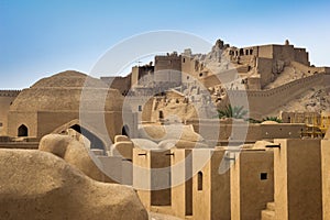 The ancient city of Bam in the south of Iran