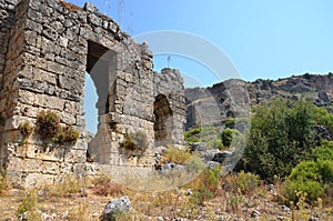 The ancient city of Bergama kingdom due to Silyon