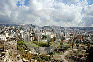 Ancient city of Byblos, Mediterranean coast, Lebanon