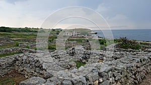 The ancient city of Chersonesos in the Crimea