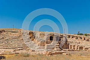 Ancient city of Dara in Mardin Turkey.