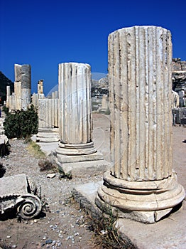 Ancient city of Ephesus in Turkey