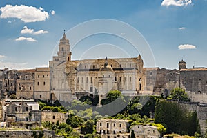 The ancient city of Gravina in Puglia, Italy