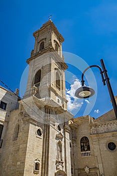 The ancient city of Gravina in Puglia, Italy