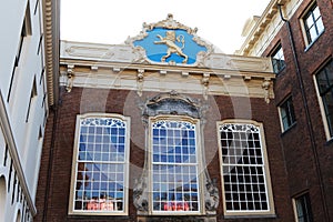 Ancient City Hall in Leeuwarden, Holland