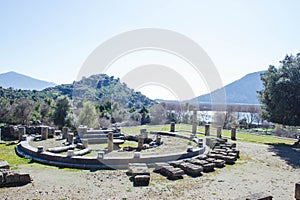 Ancient city of Kaunos, Dalyan - Turkey