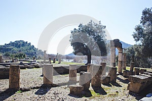 Ancient city of Kaunos, Dalyan - Turkey