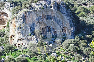 Ancient city of Kaunos, Dalyan - Turkey