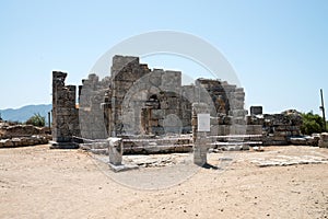 Ancient city of Kaunos, Dalyan valley, Turkey