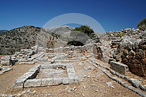 Ancient City of Lato in Kritsa, Crete photo