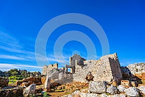 The ancient city of Lyrboton Kome, Antalya