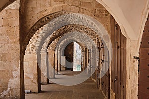 Ancient city of Mardin, Local Bazaar name is Revakli Carsi