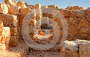 Ancient city Masada in Israel