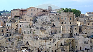 Ancient city of Matera, in Basilicata, Italy