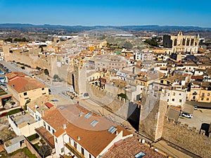 Ancient city Montblanc, Spain