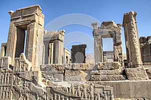 The ancient city Persepolis near Shiraz, Iran