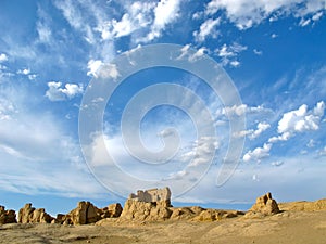 Ancient city ruins in CHINA