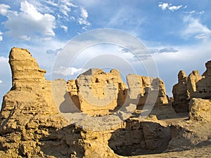 Ancient city ruins in CHINA