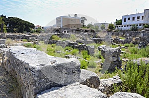 Ancient city ruins Kos, Greece